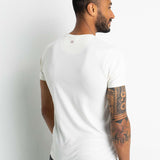 Tee-shirt logo script - Blanc - PETROL INDUSTRIES