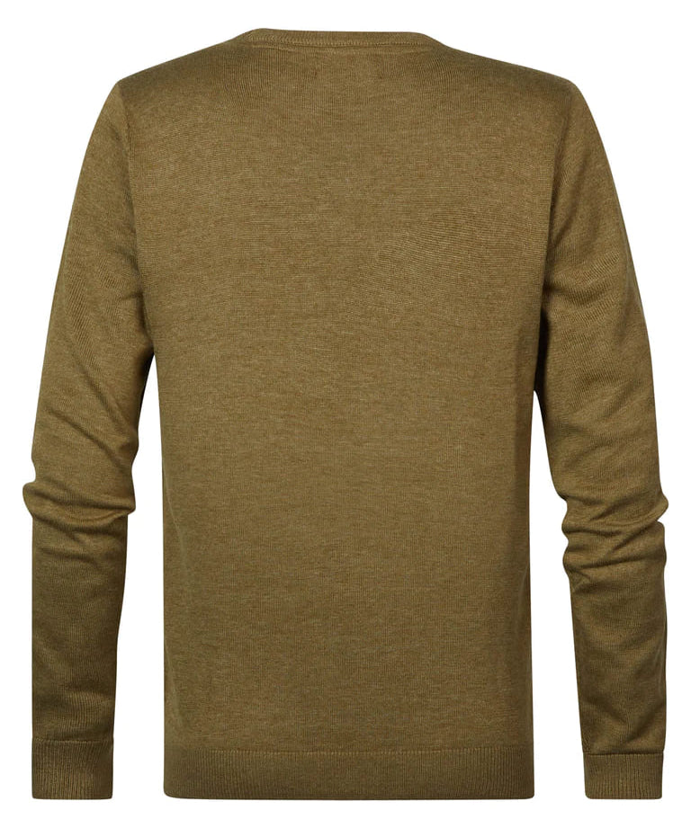 Pull à col rond - Sable fumé - PETROL INDUSTRIES