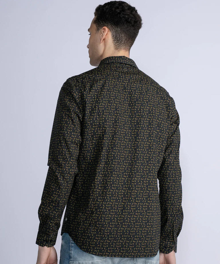 Chemise Hazen - Dark moss - PETROL INDUSTRIES
