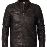 Blouson motard noir
