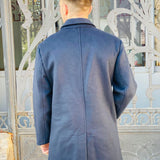 Manteau long marine