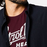 Chemise à carreaux