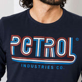 Tee-shirt manche longue marine
