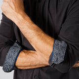 Chemise en velours Gris