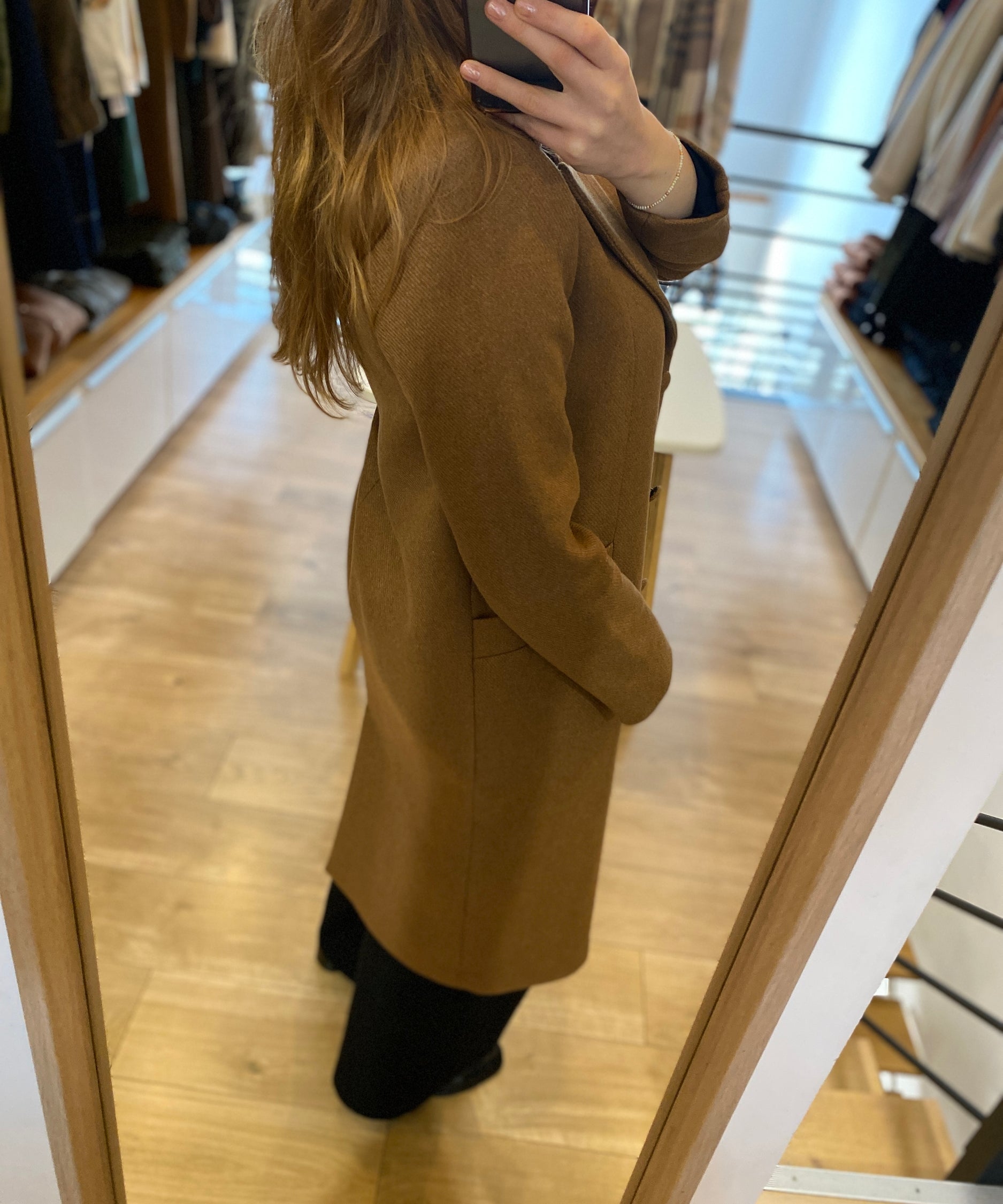 Manteau long - Camel - I.CODE