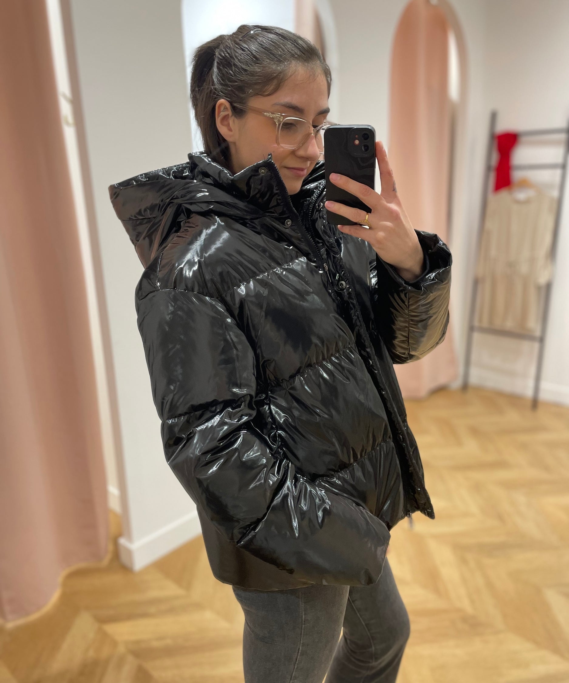 Nelly Coat - Black - LA PETITE ETOILE