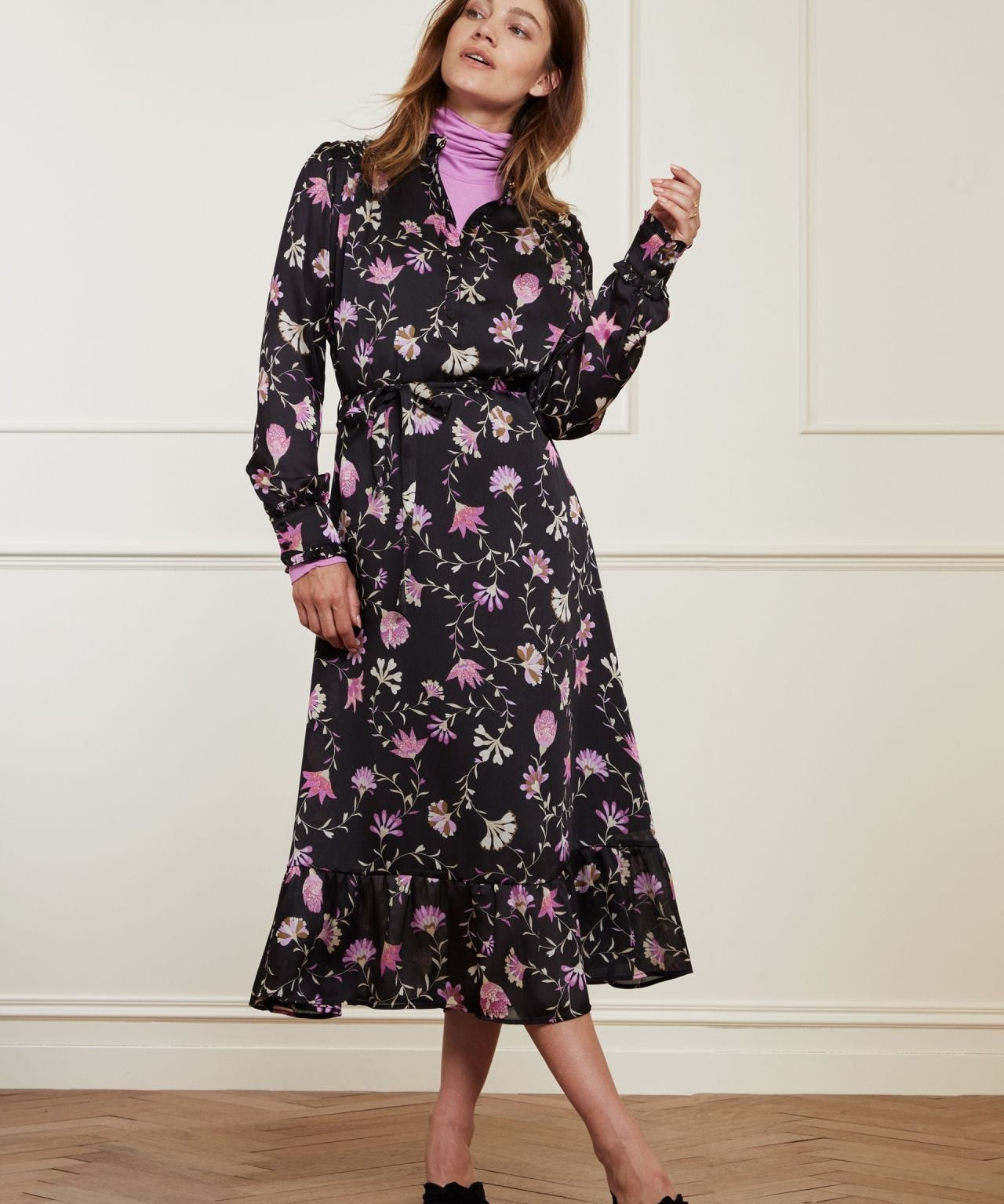Robe MARINA - Black Tulip - Fabienne Chapot
