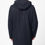 Manteau à capuche Navy