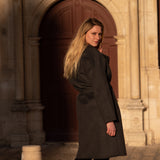 Manteau Gris en laine