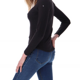 Pull en maille légère col montant Micris - Gris - Sun Valley femme