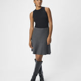 Mini-jupe Objreynard - Gris foncé - OBJECT