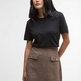 Mini-jupe Sophia en laine - Motifs multiples - BARBOUR FEMME