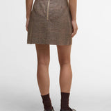Mini-jupe Sophia en laine - Motifs multiples - BARBOUR FEMME