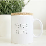 Mug Detox drink - Blanc - MARCEL & LILY