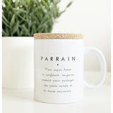 Mug Parrain - Blanc - MARCEL & LILY