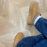 Mules fourrés - Camel - LA BOTTINE SOURIANTE