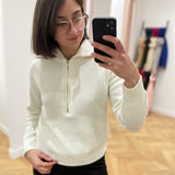 Pull oversize Naiki - Ecru - GRACE & MILA