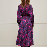 Robe longue Noa - violette - Fabienne Chapot