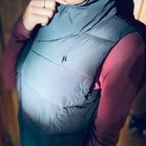Doudoune manches courtes - Noir - Sun valley femme