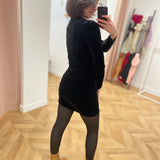 Robe courte Oceane - Noire - GRACE & MILA