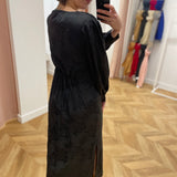 Robe longue Olsen - Noire - GRACE & MILA