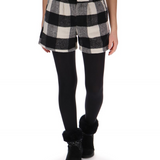 Short en laine à carreaux Umanuka - Ecru - Sun Valley femme