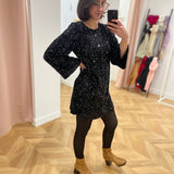 Robe courte Oprah - Noire - GRACE & MILA