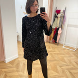 Robe courte Oprah - Noire - GRACE & MILA