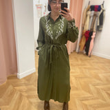 Robe longue Oriany - Olive - AN'GE