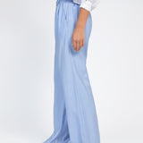 Pantalon large à plis Pamy - Nuage - AN'GE