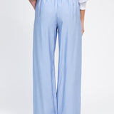 Pantalon large à plis Pamy - Nuage - AN'GE
