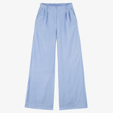 Pantalon large à plis Pamy - Nuage - AN'GE