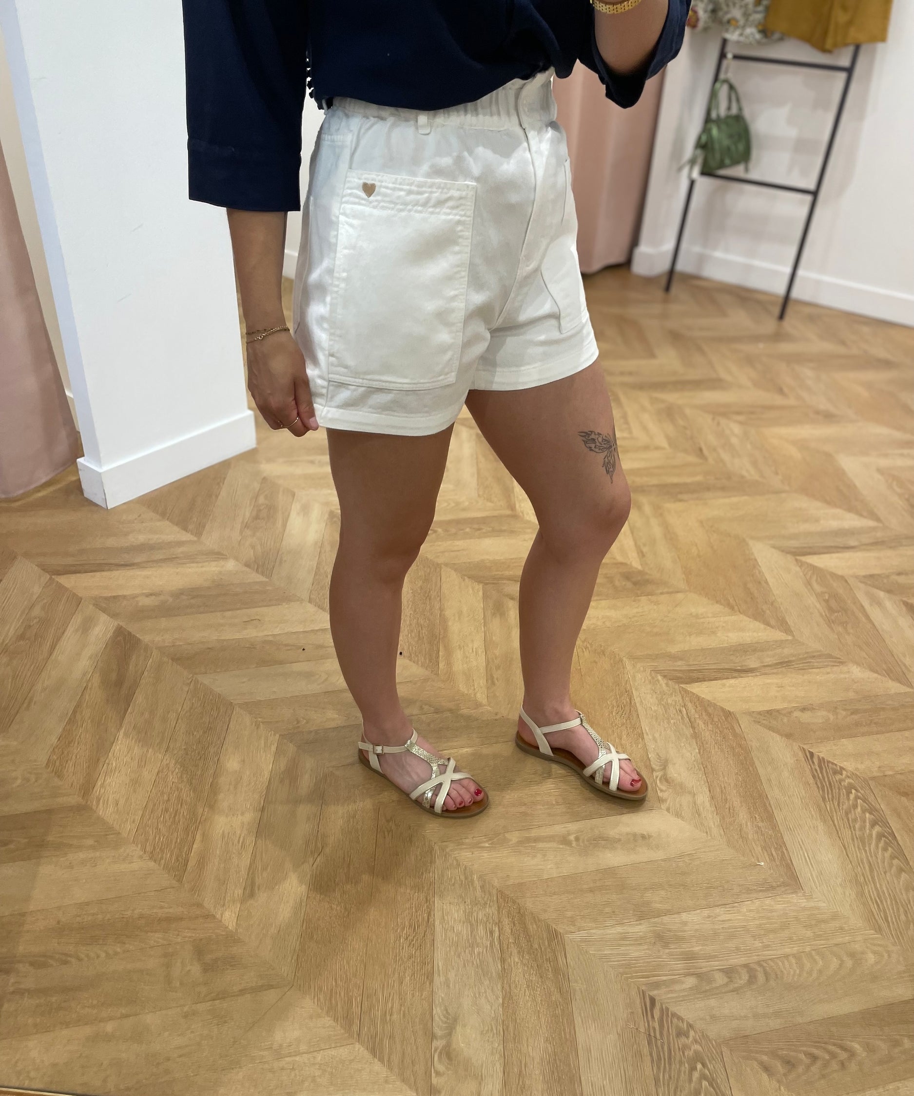 Priya Shorts - Beige - LIFE IS BEAUTIFUL