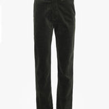 Pantalon ajusté en velours côtelé extensible - Forêt - BARBOUR HOMME