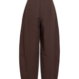Pantalon barrel VIJEMMA VILA Coffee Bean – vue de dos
