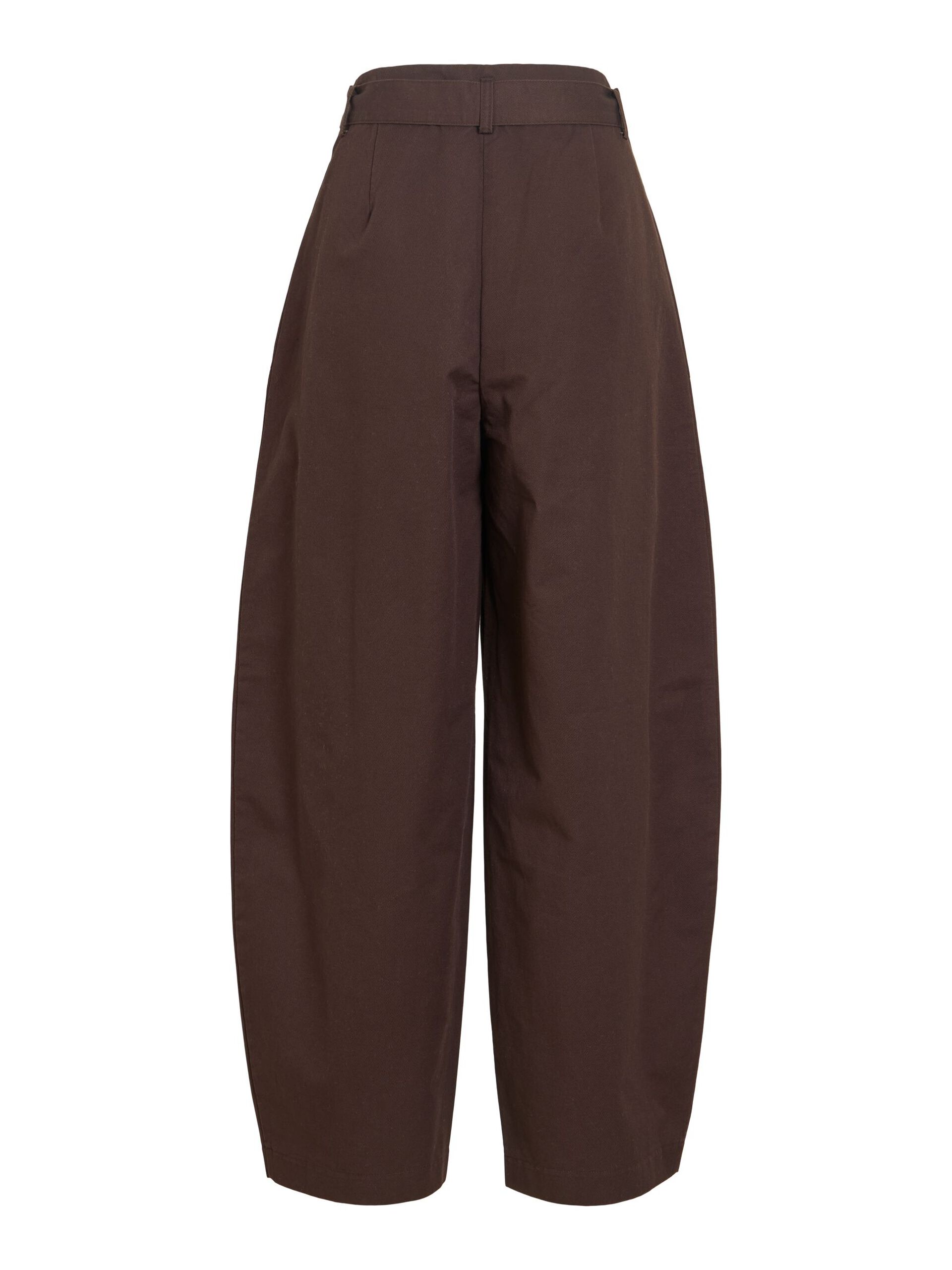 Pantalon barrel VIJEMMA VILA Coffee Bean – vue de dos