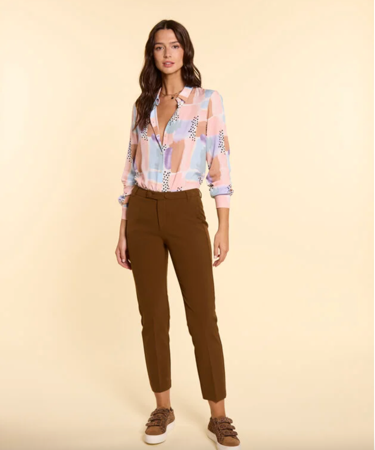 Pantalon de costume - Camel - I.Code