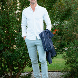 Pantalon chino slim homme - Bleu gris - IKKS Men