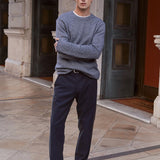 Pantalon chino slim - Marine - IKKS Men