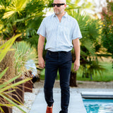 Pantalon chino slim - Marine - IKKS Men