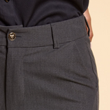 Pantalon de costume pied-de-puce - anthracite - I.Code