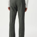 Pantalon de costume à motif carreaux  - Gris moyen - IKKS MEN