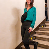 Pantalon de costume maille - Anthracite - I.Code