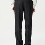 Pantalon de costume Tweed - Gris chiné foncé - IKKS MEN