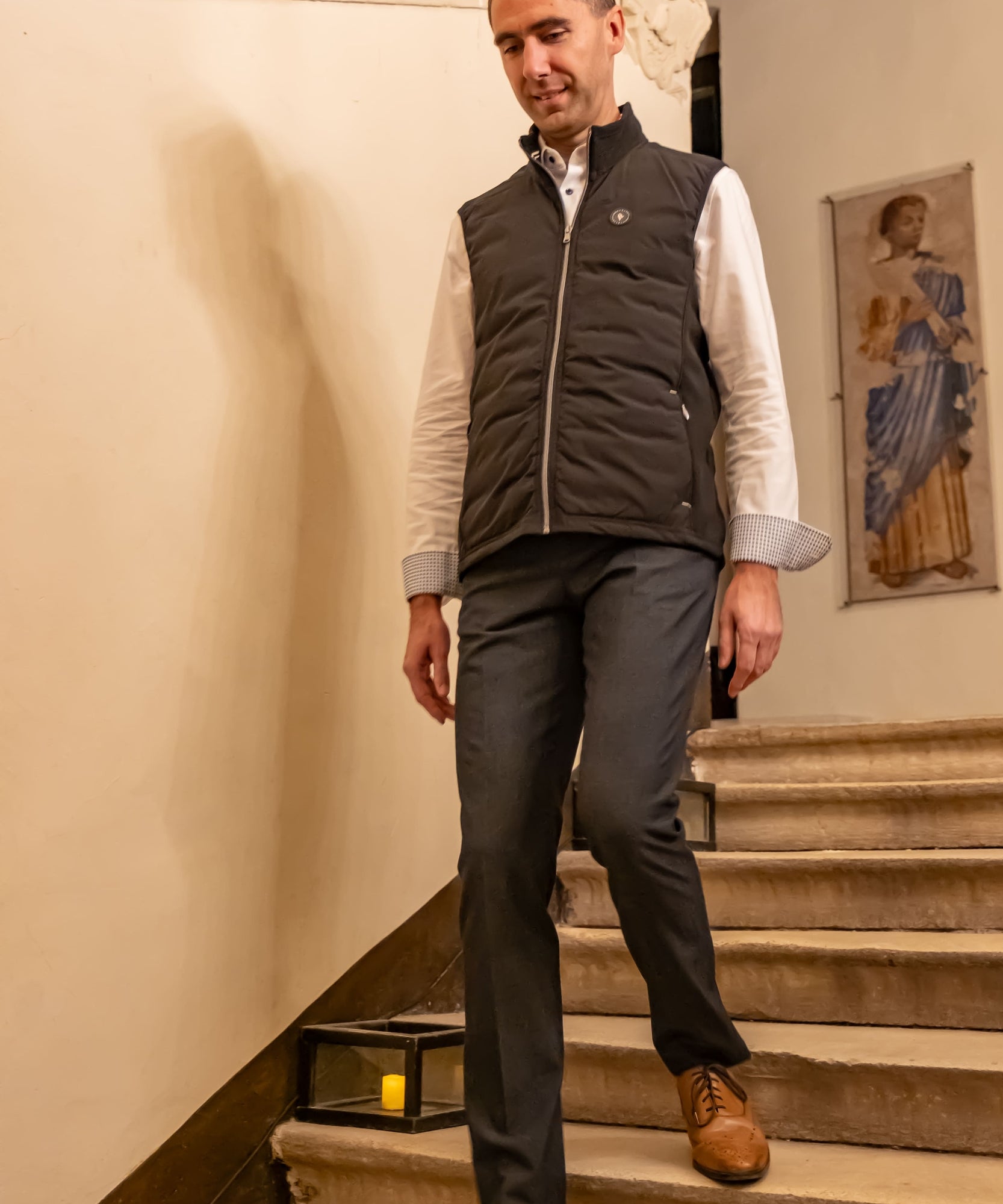 Pantalon de jogging - Marine - IKKS MEN