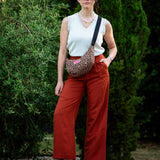 Pull doré sans manches tricot lurex - Ecru - I.Code
