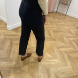 Pantalon droit Pamela - Marine - LA PETITE ETOILE