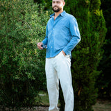 Chemise en jean Waterless - Indigo - IKKS Men