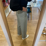 Pantalon large taille haute Jaime - Gris clair - SUNCOO
