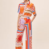 Pantalon Joel - Geranium - SUNCOO